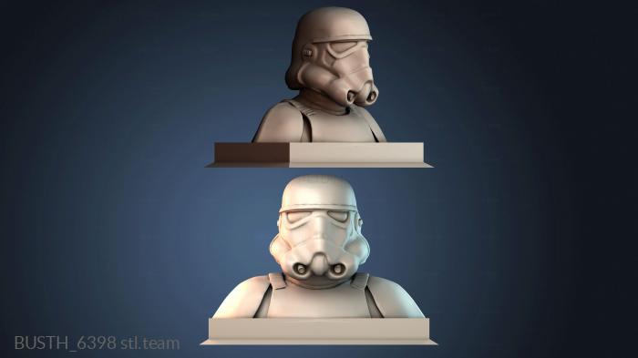 Бюсты монстры и герои BUSTH_6398