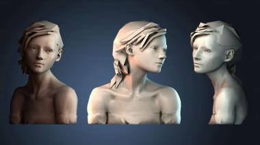 3D модель Женский бюст (STL)