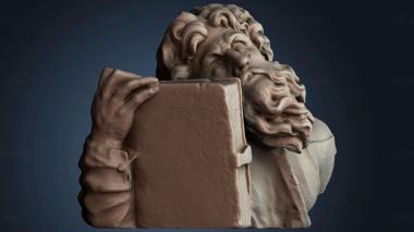 3D модель Апостол держит книгу (STL)