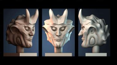 3D модель Странный инопланетянин (STL)