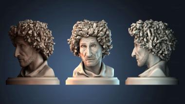 3D модель Бюст слепого (STL)