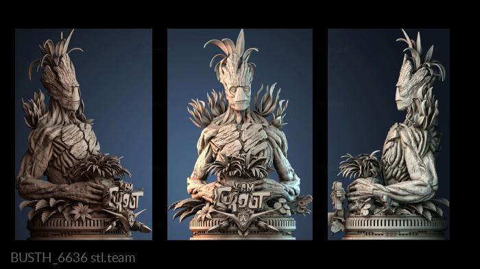 Бюсты монстры и герои BUSTH_6636