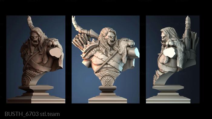 Бюсты монстры и герои BUSTH_6703
