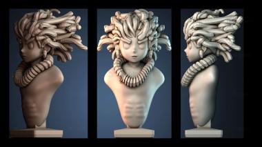 3D модель BUSTH_6710 (STL)