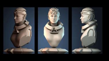 3D модель BUSTH_6712 (STL)