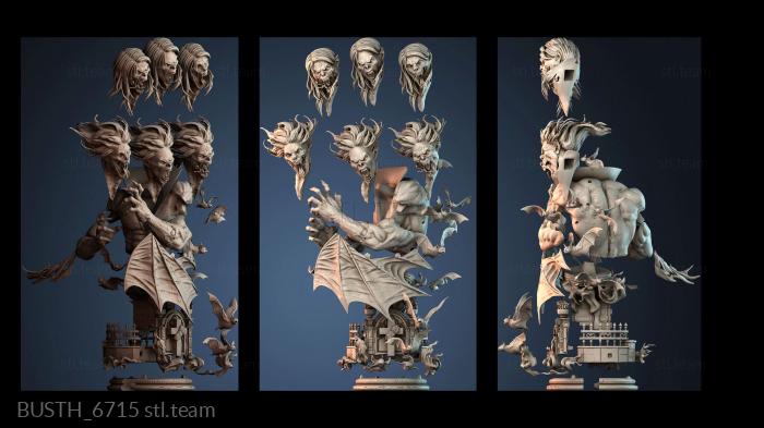 Бюсты монстры и герои BUSTH_6715