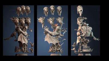 3D модель BUSTH_6715 (STL)