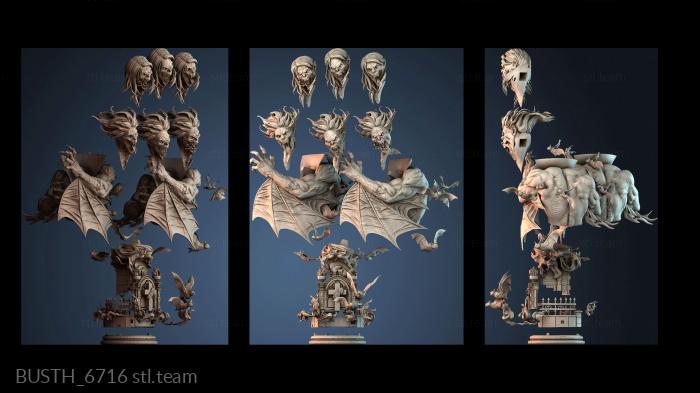 Бюсты монстры и герои BUSTH_6716