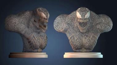 3D модель Бюст ВЕНОМ 2 (STL)