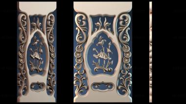 3D model Table and chair pattern (STL)