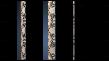 3D модель Стол и стул с узором персиковый (STL)