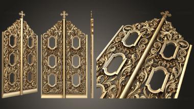 3D модель Царские врата новая версия (STL)