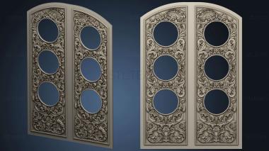 3D model Royal gate with openwork carving (STL)