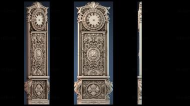 3D model Lion tree clock (STL)