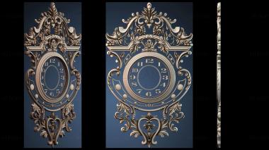 3D model Pattern wall clock (STL)