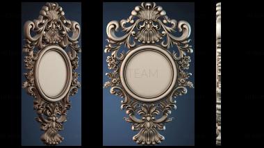 3D model Pattern wall clock (STL)