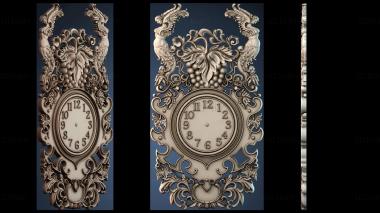 3D model Pattern wall clock (STL)