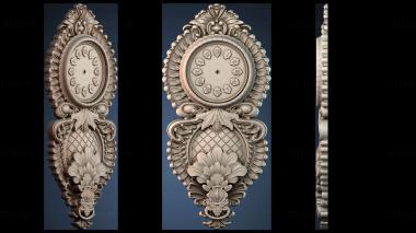 3D model Pattern Wall clock (STL)