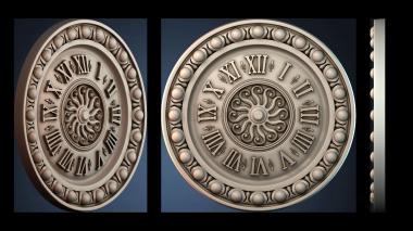 3D модель Узор для настенных часов (STL)