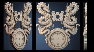 3D model Wall clock pattern (STL)