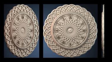 3D model Wall clock pattern (STL)