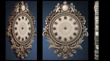 3D model Lion wall clock (STL)