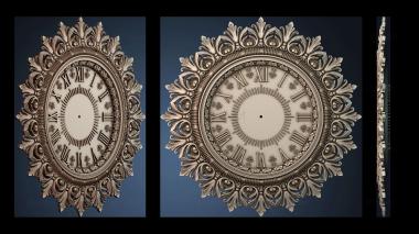 3D model Wall clock pattern (STL)