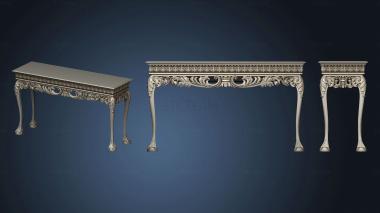 3D model Carved console (STL)