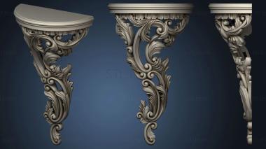 3D model Wall console Furniture from Italy Chelini ROSINI DIVANI (STL)