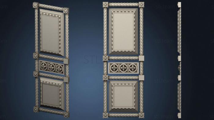 Classical carved door