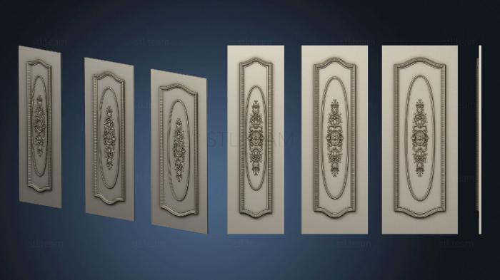 3D model Doors are carved in different sizes (STL)