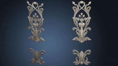 3D model Panels from a classic door (STL)