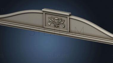 3D model Door portal with decoration (STL)