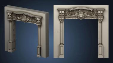 3D model Door portal version 4 (STL)