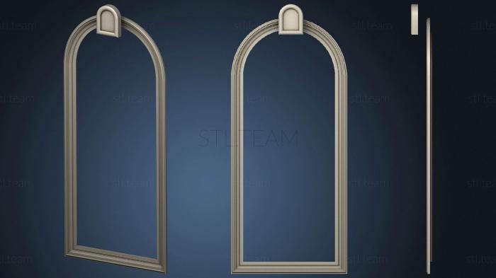 Дверные накладки РАма с декором