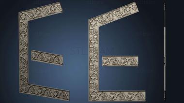 3D model Carved element version1 (STL)