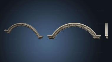 3D model Arch with an ornament (STL)