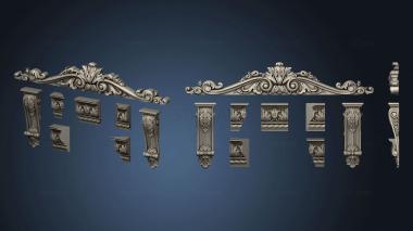 3D model Carved decors (STL)