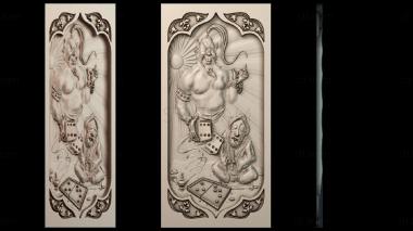 3D model DVERNA_NAKLADKA_0399 (STL)