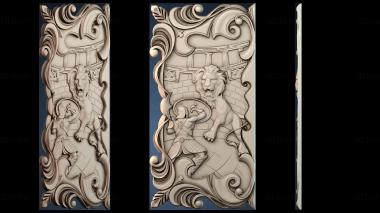 3D model DVERNA_NAKLADKA_0401 (STL)