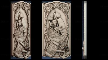 3D модель DVERNA_NAKLADKA_0472 (STL)