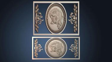 3D модель DVERNA_NAKLADKA_0476 (STL)