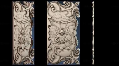 3D model DVERNA_NAKLADKA_0506 (STL)