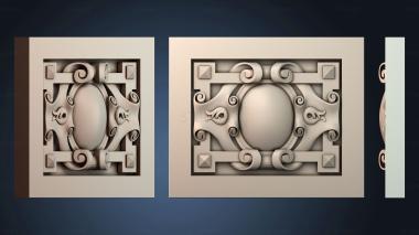 3D model DVERNA_NAKLADKA_0802 (STL)