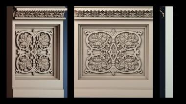 3D model DVERNA_NAKLADKA_0817 (STL)