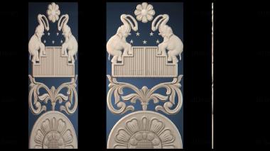 3D модель DVERNA_NAKLADKA_0990 (STL)