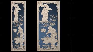 3D модель DVERNA_NAKLADKA_1080 (STL)