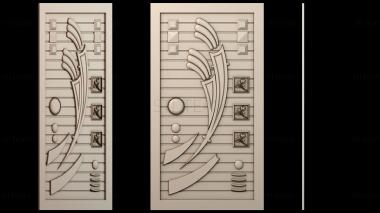 3D модель DVERNA_NAKLADKA_1234 (STL)