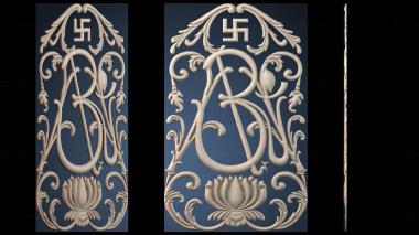 3D model DVERNA_NAKLADKA_1306 (STL)