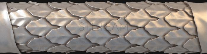 3D модель Листья лавра (STL)